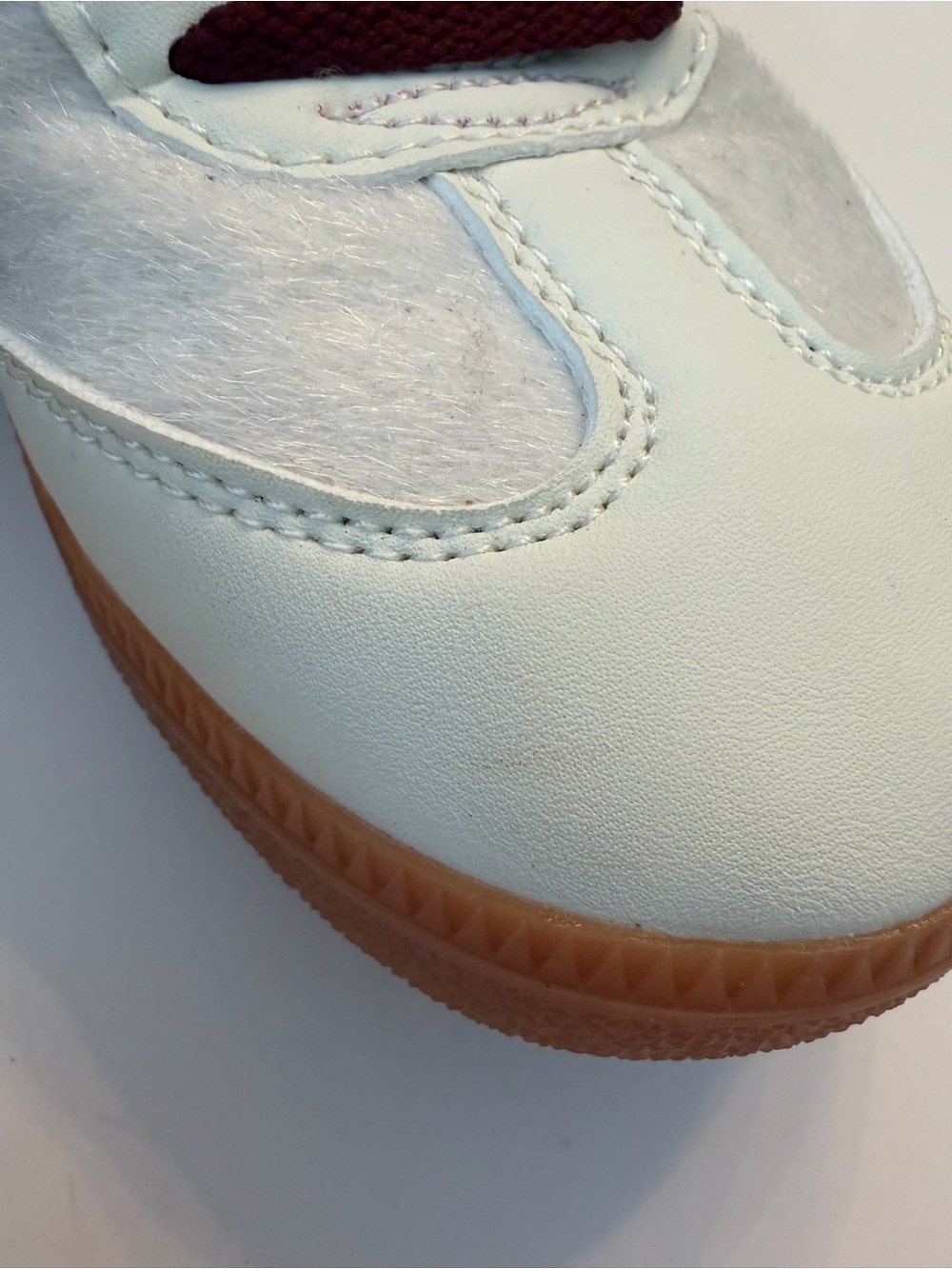 EUC! Wales Bonner x adidas Samba Pony 'Cream White', sz 6.5 (38FR) - Picture 9 of 14